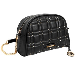 Ellen Tracy Studded Smooth Dome Quilted Crossbody - 1 of 4