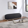 Meridian Furniture,Calum Chenille Fabric Bench - 2 of 4