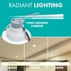 Simply Conserve 8 in. Selectable CCT Canless Integrated LED Retrofit White Recessed Light with Selectable Lumen CEC Compliant (4-Pack) - 4 of 4
