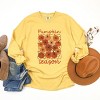 Simply Sage Market Pumpkin Season Floral Garment Dyed Long Sleeve - 3 of 4