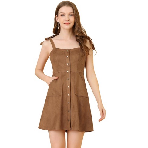 Cute button cheap up dress