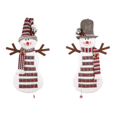 C&F Home Snowman Advent Calendar A/2