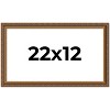 PosterPalooza | Classic Gold Picture Frame - UV Acrylic, Backing Board, Hanging Hardware Included - 2 of 4