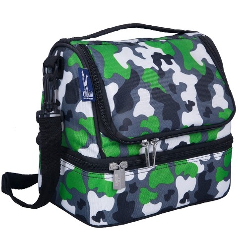 Wildkin Kids Insulated Lunch Box Bag (blue Camo) : Target