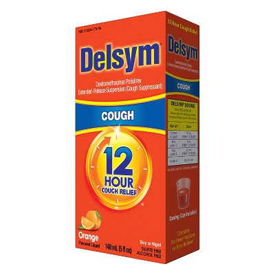 Delsym Adult Cough Relief Liquid - Orange - 5oz