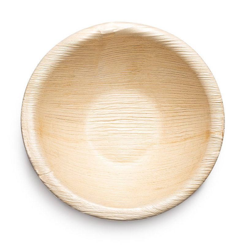 Smarty Had A Party 6" Round Palm Leaf Eco Friendly Disposable Soup Bowls (100 Bowls), 1 of 2