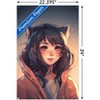 Trends International Wumples - Anime Catgirl Unframed Wall Poster Prints - 3 of 4