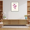23" x 28" Greece Travel Poster Hellenic Bougainvillea by Chayan Lewis Framed Canvas Wall Art Print - Amanti Art: Modern Decor - 4 of 4