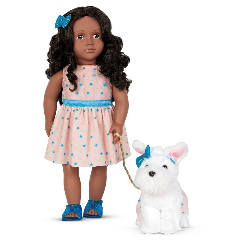 Our Generation Celeah &#38; Confetti 18&#34; Matching Doll &#38; Pet Set, 3 of 8