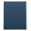 Universal Expanding Desk File, 20 Dividers, Alpha Index, Letter Size, Blue Cover - 2 of 4