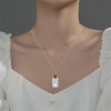 Spooky Ghost Statement Necklace - Glow in the Dark Halloween Jewelry for Men & Women - 3 of 4