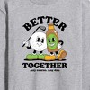 Men's - Instant Message - Golf Mascots Better Together Long Sleeve Graphic T-Shirt - 2 of 4