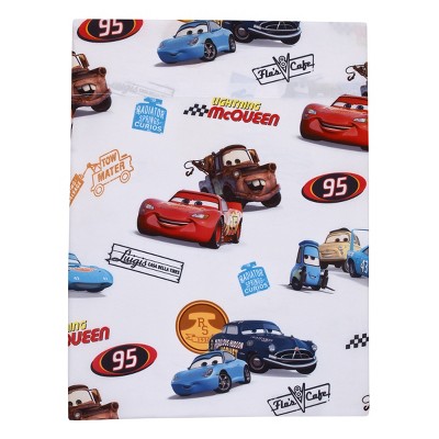 Disney Cars Radiator Springs Red and Blue Toddler Bedding Set