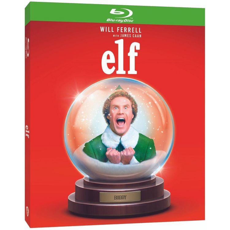 Elf (Target/Holiday Snowglobe/Linelook/Red) (Blu-ray) : Target