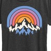 Women's - Instant Message - Sunset Mountains Short Sleeve Graphic T-Shirt - 2 of 4