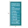Slickblue Humorous Wood Wall Sign – 5 Deadly Woman Terms Explained – Rustic Home or Office Decor 9x18 - 3 of 3
