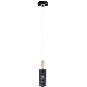 Maxim Lighting Perf 1 - Light Pendant in  Black/Satin Brass - 1 of 4