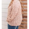 Women's Stop And Smell The Roses Top - Cozy Casual - 4 of 4