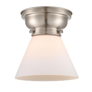 Cone - 1 Light Flush Mount In Industrial Style-7.4 Inches Tall and 7.75 Inches Wide - 1 of 1
