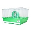 A&E Cage Company Gerbil, Mouse, Hamster and Rat Small Cage with Wheel - Green - 3 of 4