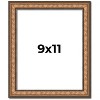 PosterPalooza | Photo Size Slim Profile Gold Picture Frame - UV Acrylic, Foam Board Backing, Hanging Hardware - 2 of 4