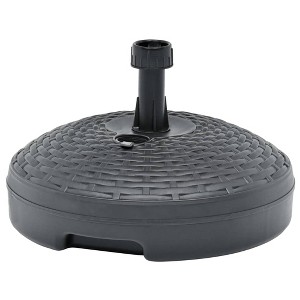 vidaXL Umbrella Base Anthracite Plastic Medium Durable Umbrella Base - 1 of 4