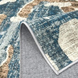 ABYNOW Area Rug – Machine Washable Soft Modern Abstract Carpet Non-Slip Floor Rug - 1 of 1