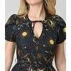 Unique Vintage Women's Dahlia Swing Dress - 4 of 4