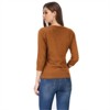 Clearlove Women's 3/4 Sleeve Button Down Sweater Cardigan - 3 of 4