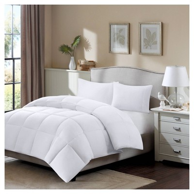 Cotton Sateen Down Alternative Comforter Level 2 Warmer 3m Thinsulate  Warmer (full/queen) White : Target