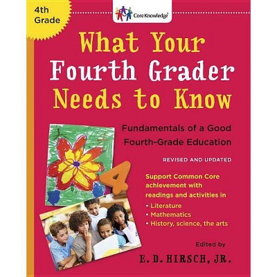 What Your Fourth Grader Needs to Know - (Core Knowledge) by  E D Hirsch (Paperback)