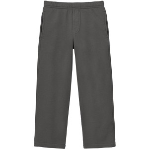 City Threads USA-Made 100% Cotton Fleece Soft Lightweight Straight Leg Pocket Pant for Boys - 1 of 4
