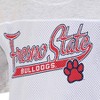 NCAA Fresno State Bulldogs Women's White Mesh Yoke T-Shirt - 3 of 3