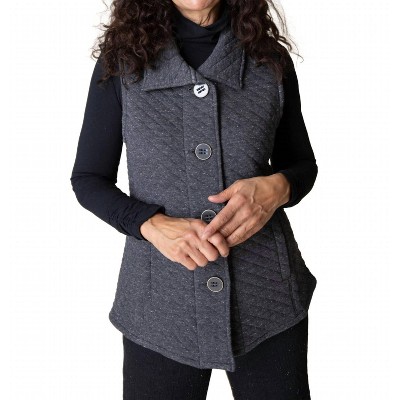Women's Quilted Knit Vest - habitat