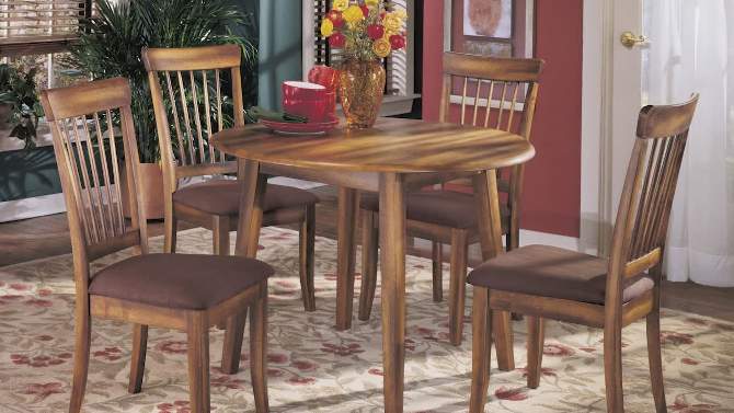 Berringer Drop Leaf Dining Table Rustic Brown - Ashley, 2 of 6, play video
