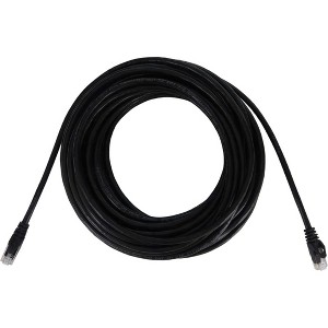 Tripp Lite Cat6a 10G Snagless Molded UTP Ethernet Cable [RJ45 M/M], PoE, Black, 50 ft. [15.2 m] (n261-050-bk) - 1 of 4