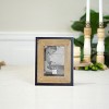 VIP Wood 10.5 in. Brown 5X7 Picture Frame with Stand - 4 of 4
