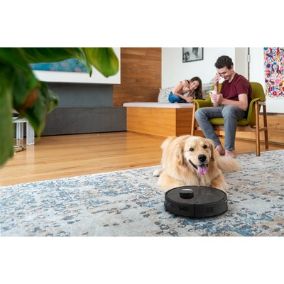 Navy Cordless Bagless Wi-Fi Robot Vacuum and Mop