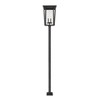 Z-Lite Seoul 4 - Light Post Light in  Black - 4 of 4