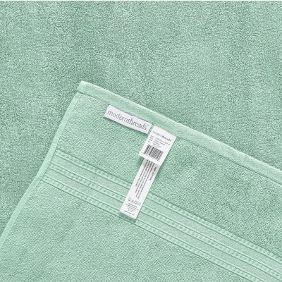 Artesia Damask Sage Cotton 6-Piece Towel Set