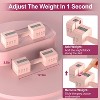 5-Level Adjustable Dumbbell Set, Hand Weights for Full Body Workout, Home Gym Free Weights - 2 of 4