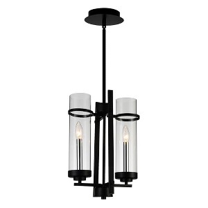 CWI Lighting Sierra 2 Light Up Mini Pendant With Black Finish - 1 of 4