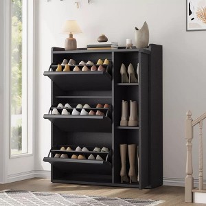 5 Shoe Cabinet with Flip Drawers - 1 of 4