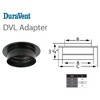DuraVent DVL 9 by 9 Inches Galvanized Stainless Steel Double Wall Ceiling Chimney Wood Burning Stove Pipe Adapter Connector to Vent, Black - 3 of 4