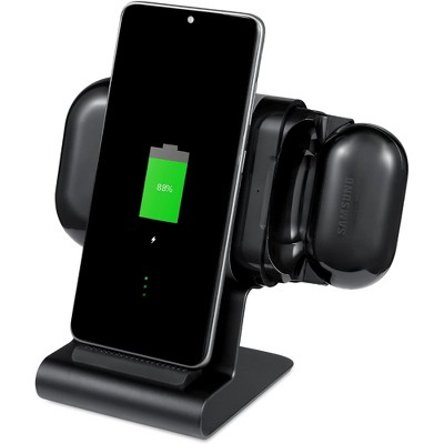 Wasserstein 10,000 mAh Wireless Charging Power Bank with Charging Stand for Samsung Galaxy Buds Series and Other Type C / Wireless Charging Devices