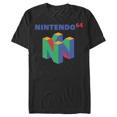 Men's Nintendo Classic N64 T-Shirt : Target