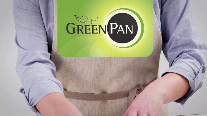 GreenPan Greenwich  12&#34; Ceramic Stainless Steel Frypan with Lid, 2 of 10, play video