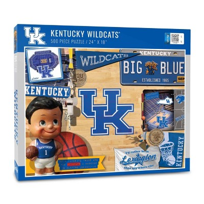 NCAA Kentucky Wildcats Throwback Puzzle 500pc