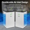 Edendirect 2152 sq. ft. H13 HEPA True Personal Console Air Purifier in Whites - 3 of 4