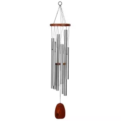 Woodstock Chimes Signature Collection, Latin Trio, 40'' Mexican Mariachi, Silver Wind Chime LTMM